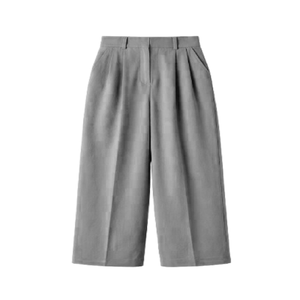 Pantalon de survêtement pour homme, coupe droite ample, taille haute, respirant et léger, en tissu peigné, écologique, style coréen, avec logo et couleur personnalisables - Product Image 3