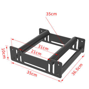 Présentoir de pneus réglable à 360 ° Support de moyeu de roue Présentoir de jante de roue rotative Support de stockage de pneus pour voiture, <span class=keywords><strong>moto</strong></span>, camion - Product Image 4