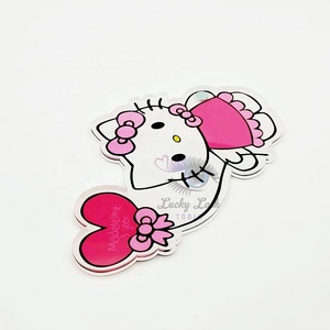 Nuevo diseño de globo rosa de Hello Kitty, azulejos de paleta de pestañas acrílicas, azulejos de placa de extensión de pestañas magnéticas, suministros de pestañas de etiqueta privada - Product Image 6