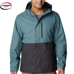2024 Terzo personnalisé hommes sport coupe-vent veste haute rue Style respirant laine tissu imperméable hiver Sports de plein air - Product Image 3