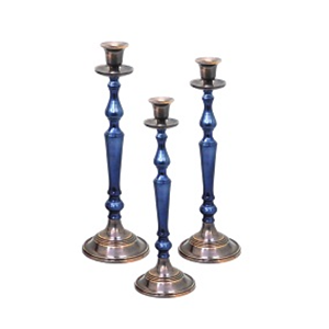 Bougeoir plaqué or fait à la main en métal de la plus haute qualité pour la décoration de la maison forme personnalisée taille régulière - Product Image 3