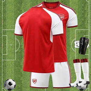 Completo da Calcio Arsenal per Uomo, Maglia e Pantaloncini Saka 7, Uniforme da Calcio Sublimata ad Asciugatura Rapida, Vestibilità Regolare per Adulti, Tutte le Stagioni - Product Image 3