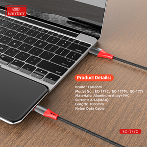 Earldom สาย2.4A USB Type C ชาร์จเร็วสาย USB-C ชาร์จเร็วสำหรับ Huawei Samsung Note 9 - Product Image 4