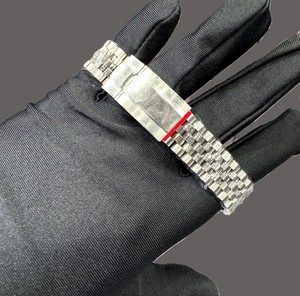 Montre pour homme tendance, cadran bleu numérique, analogique, acier inoxydable, Miyota, édition limitée, diamant moissanite, luxe, classique, hip hop, glacée - Product Image 5