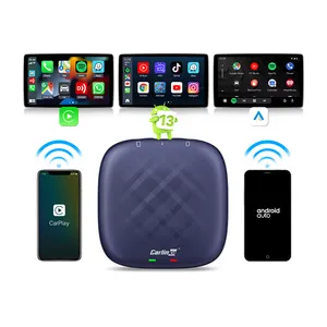 OEM fabrika yepyeni Android 13 sistemi Carlinkit 8G + 128GB akıllı kutu taşınabilir Carplay araba stereo Carplay Ai kutusu apple için