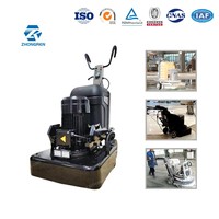 Machine à poncer le béton pour l'élimination de la peinture époxy, largeur de travail 650 mm, ponceuse à sols pour le ponçage des sols anciens et l'élimination des rugosités