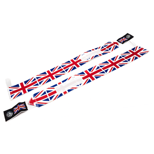 High Quality Breathable Non-Slip Wrist Wraps <b>Hook</b> Loop Closure for Weight Lifting Gym Fitness Training Custom Logo Polyester - Product Image 5