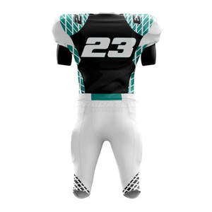 Precio al por mayor en línea Uniforme de fútbol americano Material de poliéster de bajo precio Uniforme de fútbol americano - Product Image 2