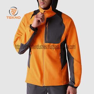 Meilleure vente de veste Softshell en nylon et polyester fabriquée en tissu pour hommes 2025 taille et couleur personnalisées veste Softshell pour hommes entretenue par OEM - Product Image 4