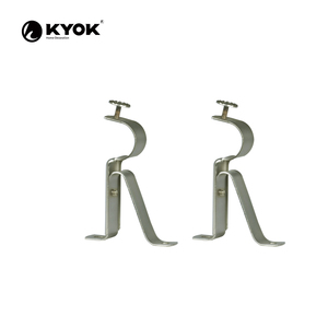 KYOK - Adornos para Barra de Cortina, Cristal Transparente, Modernos y Elegantes, Forma de Cilindro, Diámetro de 0.75-0.99 Pulgadas - Product Image 6