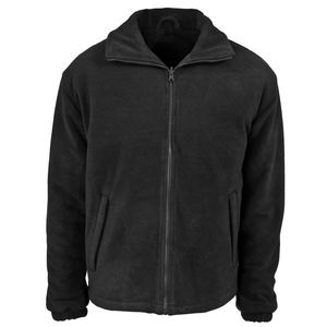 Fait sur mesure 100% polyester polaire vestes à glissière vêtements de travail respirants uniformes OEM travailleurs vêtements avec veste zippée pour hommes - Product Image 1
