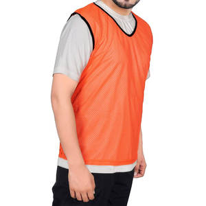 Poliéster Rugby Team Baberos Fútbol en blanco Malla Fútbol Entrenamiento Chaleco Fútbol Desgaste - Product Image 3