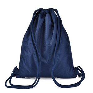 Mochila con Cordón de Nailon, Tela Oxford, Gran Capacidad, Minimalista, Unisex, Bolsa de Viaje Deportiva, Logotipo Personalizado - Product Image 5