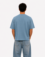 Tee-shirt à la mode pour hommes, racines italiennes fortes, 100% coton, tissu lourd, 220g/m2, anti-boulochage, style boxy