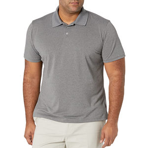 Camisetas Polo de hombre de algodón/poliéster 100% de calidad superior para verano, camisetas polo estampadas de gran tamaño de secado rápido de ajuste regular - Product Image 1