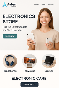 Diseño de sitios web de comercio electrónico Gadget personalizado Desarrolladores web calificados que ofrecen plataformas de negocios en línea confiables y asequibles - Product Image 4