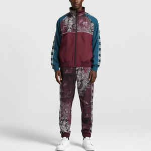 Men's Tracksuit Set <b>Lightweight</b> <b>Jacket</b> and Pants Outfit for Training <b>Running</b> and Daily Active Lifestyle Wear - Product Image 3