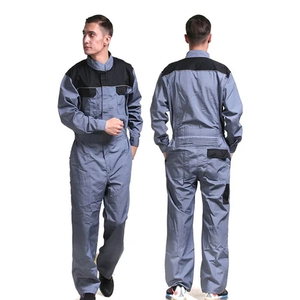 Combinaison de travail ignifuge 100 % coton pour hommes avec bande réfléchissante pour adultes – Vente en gros - Product Image 4