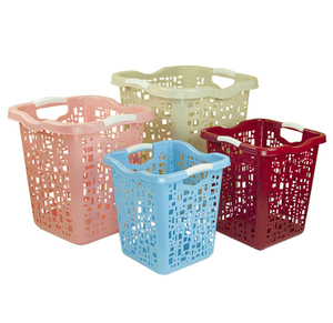 2023 Home & Storage Organization Vietnam Factory Direct Top Customized Plastic Basket Laundry Hamper Baskets 70L Capacity