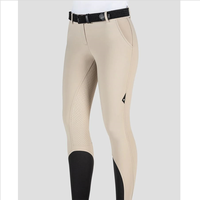 Culotte d'équitation de luxe confortable et durable pour femme, taille haute, en nylon et élasthanne, avec logo personnalisé, magnifique et extensible