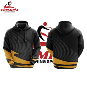 Sudadera con capucha con estampado de sublimación personalizado de estilo de tendencia, Jersey de manga completa, Sudadera con capucha sublimada teñida lisa, precio barato - Product Image 2