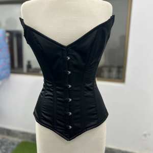 Corset noir inspiré des vampires, sur mesure, style Dracula, vintage, victorien, taille cintrée, modelant le corps pour femmes, qualité supérieure à 100% - Product Image 6