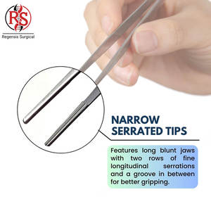 Forceps Atraumatique Debakey en Acier Inoxydable Logo Personnalisé Forceps Atraumatique Debakey pour Vente en Ligne - Product Image 3