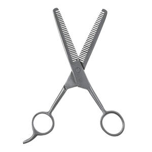 Tijeras para el cabello de calidad profesional, la mejor herramienta de adelgazamiento de Material con logotipo personalizado, herramienta de belleza de acero inoxidable fino, mango de cerámica - Product Image 1