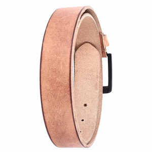 6) Prix de gros Nouveau budget Friend Ceinture en cuir Ceinture en cuir pleine fleur avec boucle robuste Ceinture en cuir décontractée - Product Image 5