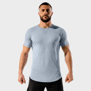 High Quality Athletic Quick Dry T-shirts 100% Cotton Sportswear Men Workout Gym Men T-shirt for Men - Product Image 1