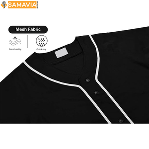 SAMAVIA Listo para enviar Jersey de béisbol Nombre personalizado Número Sublimado Teamwear para adultos y jóvenes - Product Image 4