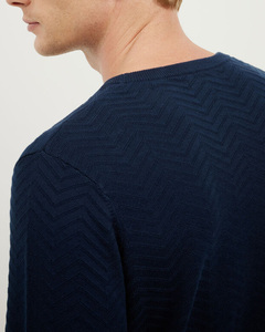 เสื้อสเวตเชิ้ตถักนิตติ้งทรงทันสมัย ระบายอากาศได้ดี สวมใส่สบาย สำหรับผู้ชาย คุณภาพดีเยี่ยม เหมาะสำหรับฤดูหนาว สไตล์สตรีทแวร์ - Product Image 3