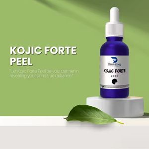 Kit de cáscara Dermasky Kojic Forte de alta calidad para piel brillante y piel mejorada 30mL Peeling químico con prepelado y neutralizador - Product Image 1