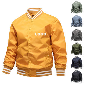 Vestes pour hommes Varsity Outerwear Trendy College Style Warm Comfortable Fashion Modern Everyday Look Perfect - Product Image 5