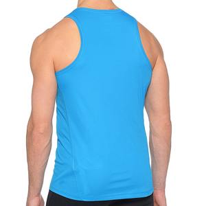 Débardeur de gym avec logo personnalisé pour hommes, débardeur en polyester pour la musculation, le fitness, la course à pied, sport, coton, sans manches - Product Image 2