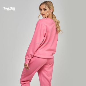 Conjunto Deportivo Casual de Dos Piezas para Mujer 2026, Sudadera de Manga Larga y Pantalones Deportivos, Diseño Sólido, Abrigo de Invierno para Deportes al Aire Libre - Product Image 2