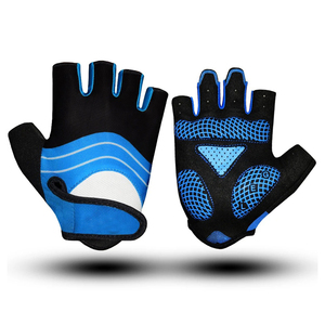 <b>Kids</b> Anti Slip Gloves Thick Palm Protector Half Finger PU Leather Tear Resistant Sports Gloves Children Climbing Cycling Outdoor - Product Image 1