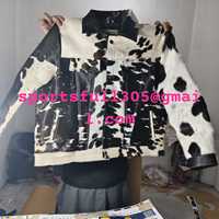 Veste universitaire en cuir de vache tissé à la main pour femmes, respirante, élégante, avec boutons en cristal, doublure en nylon, pour l'automne