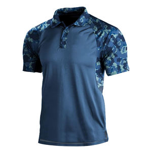 Logotipo personalizado de los hombres para la camiseta del Polo de talla grande patrón sólido sublimación de impresión 100% algodón en blanco poliéster Golf camisetas de punto - Product Image 6