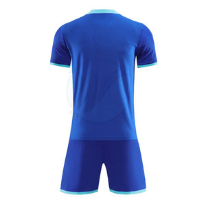 Uniforme de Fútbol de Manga Corta Transpirable con Logotipo Personalizado de Primera Calidad, Ropa Deportiva para Exteriores, Ropa de Fútbol de Venta Caliente - Product Image 2