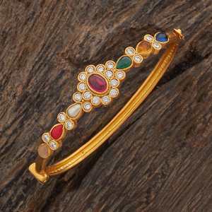 กำไลข้อมือเงินแท้ทรงสวยหรู รุ่น Kada 134202 - Product Image 1