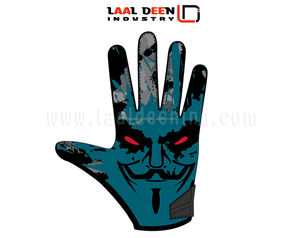 Envío gratis Guantes de fútbol americano personalizados Guantes de equipo de fútbol profesional Guantes de receptor de fútbol americano Diseño personalizado - Product Image 4