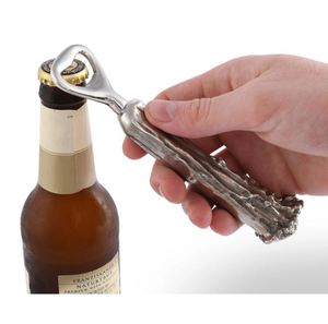 Abrebotellas de metal con asta de latón AK en acabado antiguo al mejor precio para vajilla/utensilios de cocina - Product Image 2