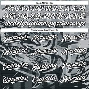 Blouson aviateur 3D de pêche au poisson géant blanc-noir gris personnalisé veste à capuche Varsity Letterman - Product Image 4