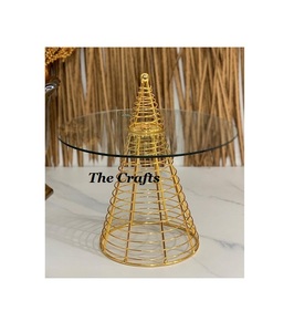 Latest Design Wooden And Iron <b>Cake</b> Stand Tableware Wedding Party Wooden <b>Cake</b> <b>Server</b> Stand For Wholesale - Product Image 4