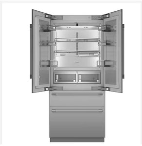 NEW Freedom 36 Inch Wide 18.8 Cu. Ft. Energy Star Certified French <b>Door</b> Refrigerator with Full Color Touch <b>Screen</b> Display NEW - Product Image 4