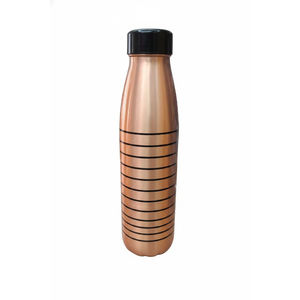 Botella de Agua de Cobre Hecha a Mano de la Mejor Calidad, Beneficios Ayurvédicos para la Salud, Diseño Elegante con Revestimiento, Bebedero Moderno para el Hogar y el Gimnasio - Product Image 1