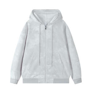 Offre Spéciale automne couleur unie hommes à manches longues fermeture éclair Hoodies avec des couleurs et des tailles personnalisées - Product Image 6