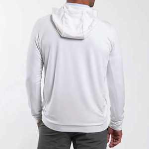 Nueva sudadera con capucha de golf para hombre, ligera, de secado rápido, con logotipo personalizado, tejido transpirable para deportes al aire libre - Product Image 2