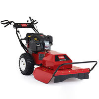 Tondeuse à gazon industrielle monocylindre 170cc 2 temps avec débroussailleuse à vendre
